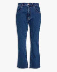 See by Chloé Faded high-rise bootcut jeans - Blue Blue