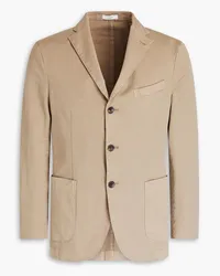 Boglioli Lyocell-blend twill blazer - Neutral Neutral