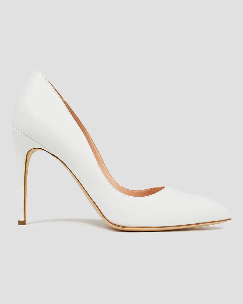 Rupert Sanderson Malory leather pumps - White White