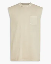 John Elliott + Co Cotton-jersey T-shirt - Neutral Neutral