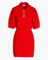 Sandro Knitted mini dress - Red Red