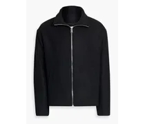 Harrington wool-blend felt jacket - Black