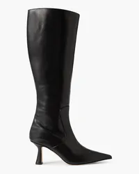 aeyde Esme leather knee boots - Black Black