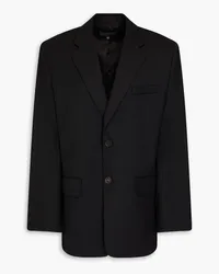 Nili Lotan Wool-blend twill blazer - Black Black