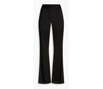 Balmain Crepe flared pants - Black Black