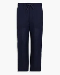 Emporio Armani Seersucker pants - Blue Blue