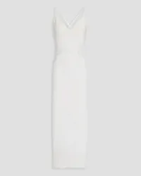 Hervé Léger Stretch-knit midi dress - White White