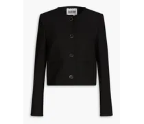 Vilma crepe jacket - Black