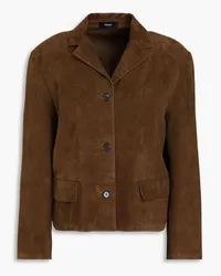 Theory Suede jacket - Brown Brown