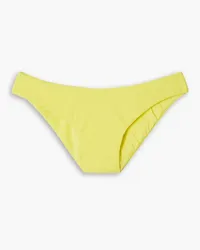 Melissa Odabash Vienna ribbed low-rise bikini briefs - Yellow Yellow