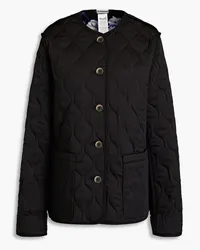 Diane von Furstenberg Domino reversible quilted shell jacket - Black Black