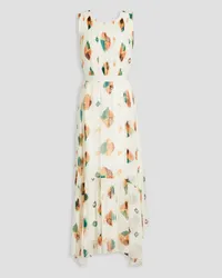 Ulla Johnson Sarai printed silk-crepon maxi dress - Multicolor Multicolor