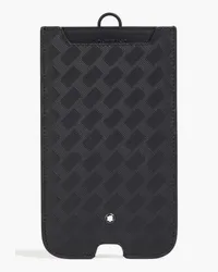 Montblanc Extreme 3.0 textured-leather phone pouch - Black Black