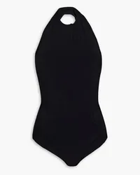 Christopher Esber Cutout halterneck swimsuit - Black Black