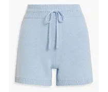 Kev cashmere-blend shorts - Blue