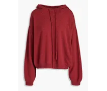 Linosa cashmere hoodie - Red