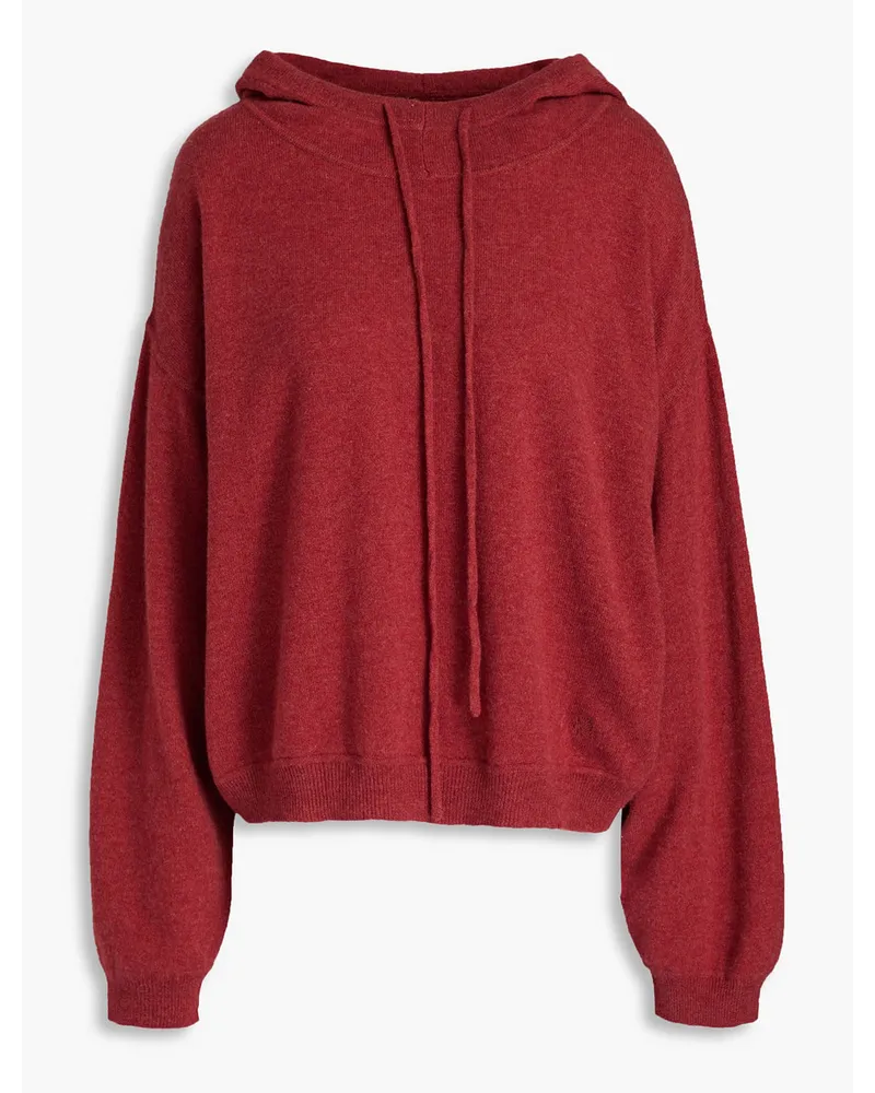 Loulou Studio Linosa cashmere hoodie - Red Red