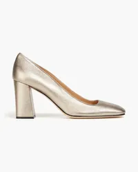 Sergio Rossi Metallic leather pumps - Metallic Metallic