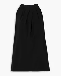 Rick Owens Gathered satin top - Black Black