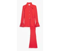 Metallic jersey pajama set - Red