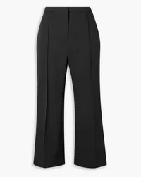 Jil Sander Cotton-piqué straight-leg pants - Black Black