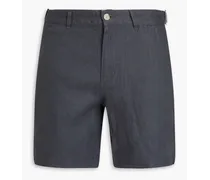Linen shorts - Gray