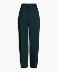 Vince Pleated twill wide-leg pants - Green Green