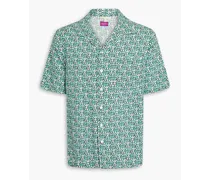 Printed woven shirt - Green