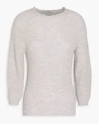 Autumn Cashmere Mélange cashmere sweater - Gray Gray