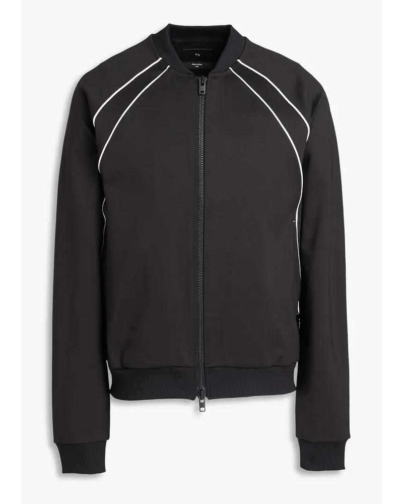 Y-3 Jersey zip-up sweatshirt - Black Black