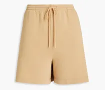 Essential French cotton-terry shorts - Neutral