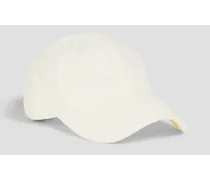 La Casquette brushed-felt baseball cap - White