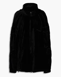 Alexander Wang Printed velour jacket - Black Black