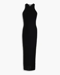 NAADAM Cable-knit cashmere midi dress - Black Black