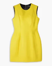 Dolce & Gabbana Wool-ponte mini dress - Yellow Yellow