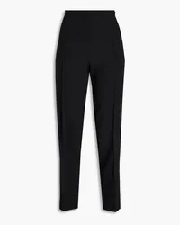 Akris Melissa wool-blend slim-leg pants - Black Black