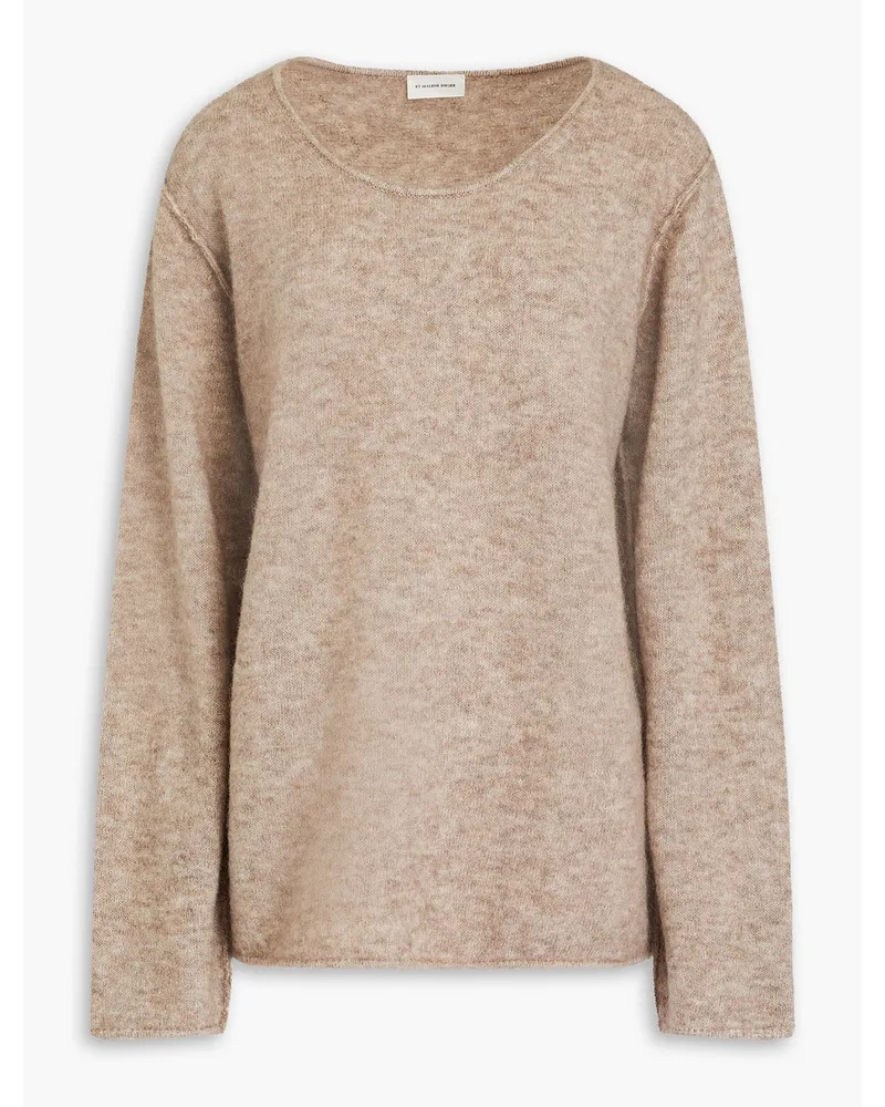 By Malene Birger Mélange knitted sweater - Neutral Neutral