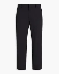 Emporio Armani Tapered stretch-shell pants - Black Black