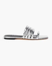 IRO Calista metallic leather sandals - Metallic Metallic