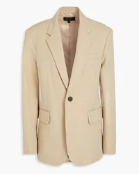 Nili Lotan Cotton-blend grain de poudre blazer - Neutral Neutral