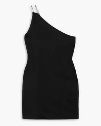 GAUGE81 Sefrou one-shoulder chain-embellished knitted mini dress - Black Black