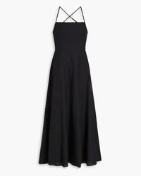 Mara Hoffman Verona hemp midi dress - Black Black