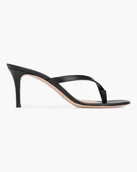 Gianvito Rossi Calypso 70 leather sandals - Black Black