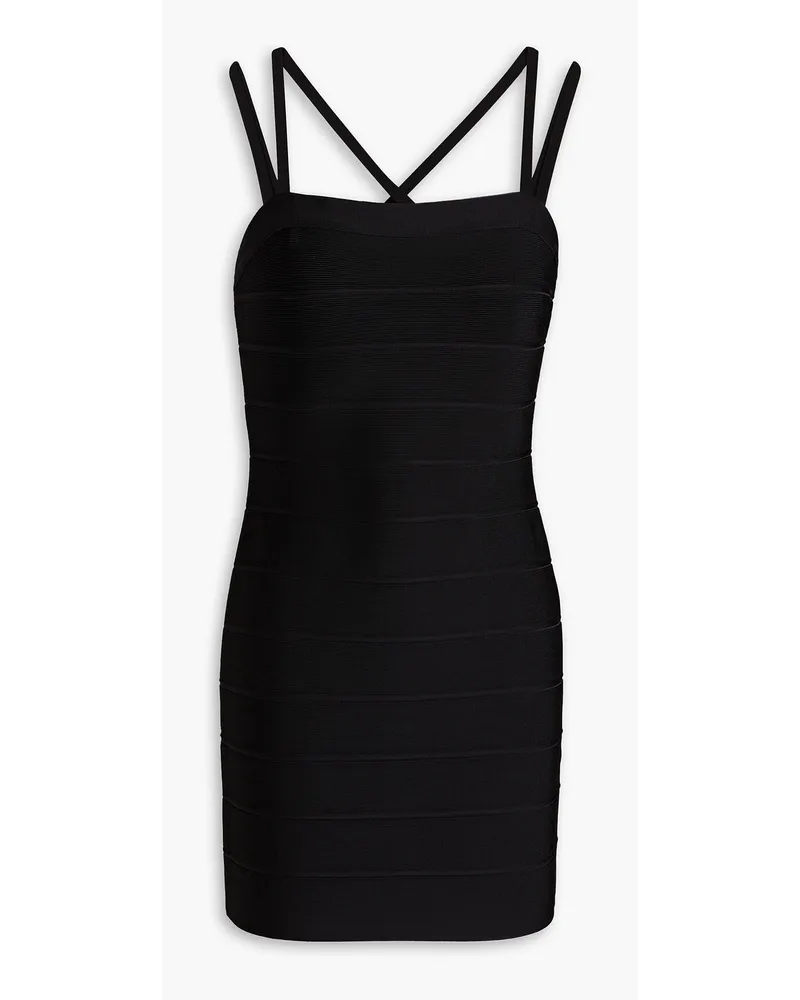 Hervé Léger Bandage mini dress - Black Black