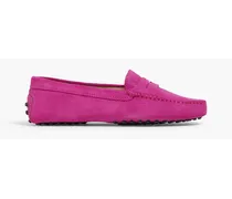 Suede loafers - Purple