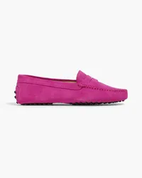 TOD'S Suede loafers - Purple Purple