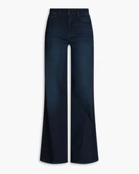 Frame Denim Le Palazzo high-rise wide-leg jeans - Blue Blue