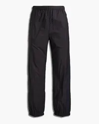 Acne Studios Tapered textured shell pants - Black Black