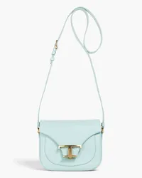 TOD'S Tracollina leather shoulder bag - Blue Blue