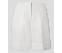 Jacquard shorts - White